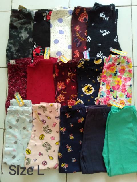 PROMO !! Legging Anak Callysta Motif dan Polos / Celana Panjang Anak, Legging Bayi &amp; anak termurah