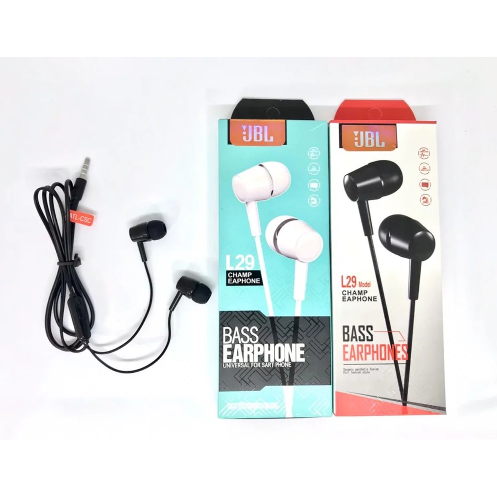 EARPHONES  VIBOX OPPO L29 CHAMP EARPHONE MEGA BASS UNIVERSAL