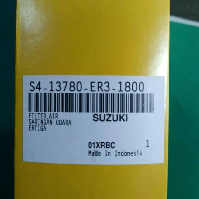 Filter udara Suzuki Ertiga/air Filter ertiga ASPIRA