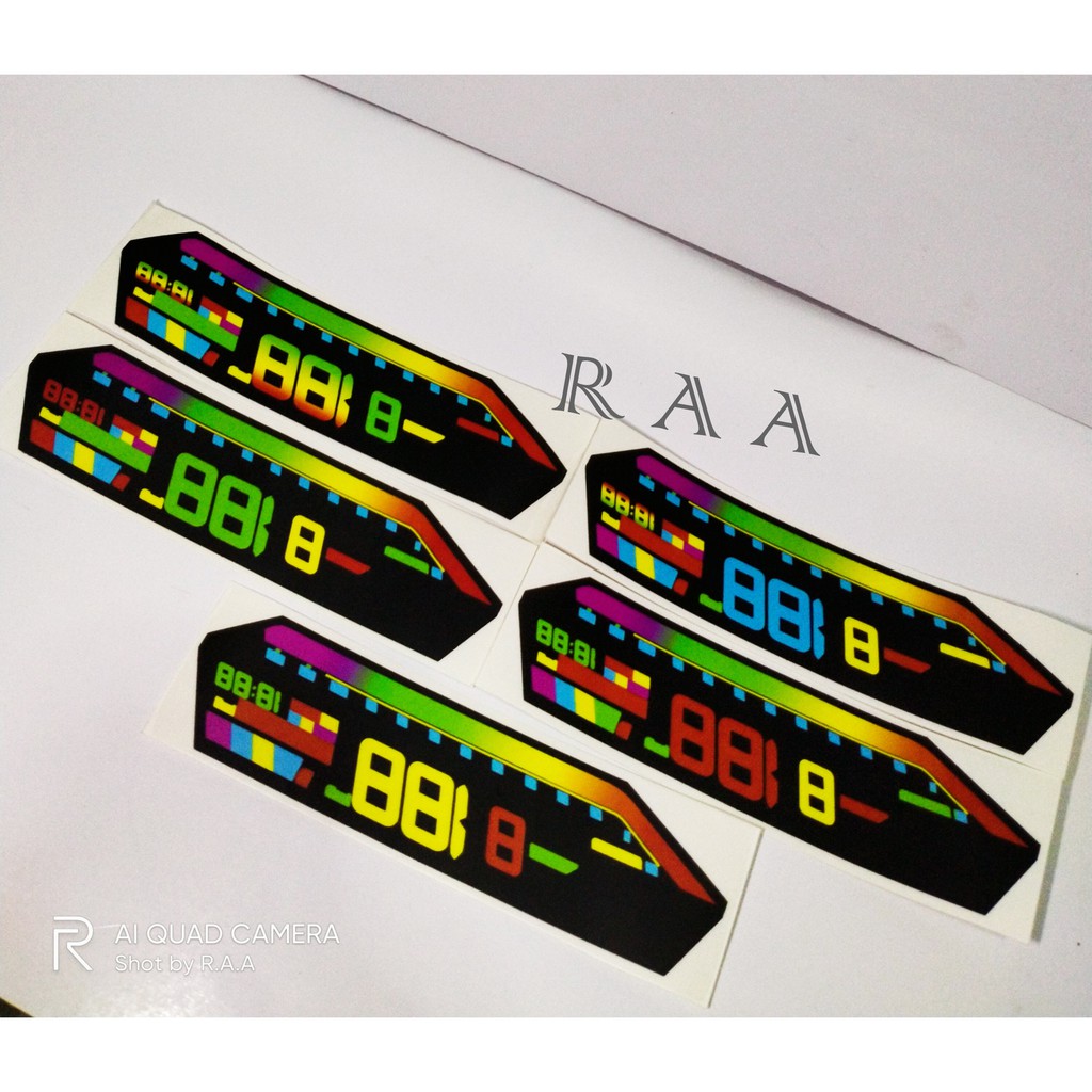 Stiker LCD Speedometer CBR150R