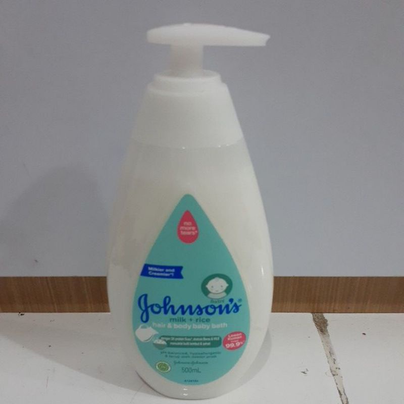 Johnsons Milk+Rice Hair &amp;Body Baby Bath