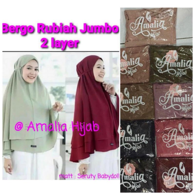 BERGO MARYAM 2 LAYER JUMBO CERUTY