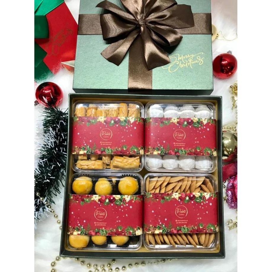 

HAMPERS PARCEL NATAL / PARCEL NATAL PREMIUM / KUE KERING / COOKIES FE64SD6