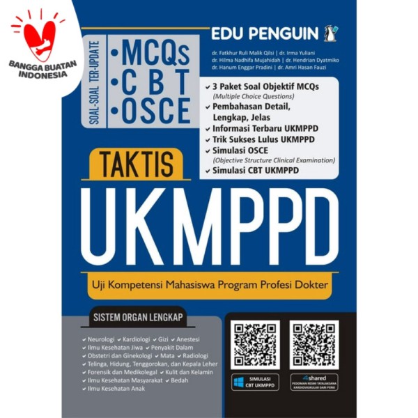 Buku Kedokteran Buku TAKTIS UKMPPD -Uji Kompetensi Mahasiswa Program Profesi Dokter-