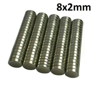 Magnet 8x2 mm Magnet Koin Neodymium