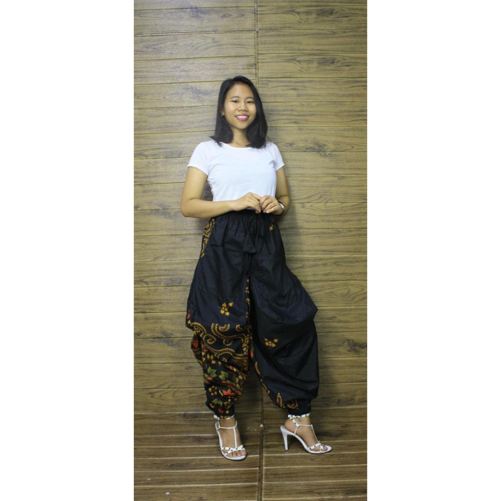 SB Collection Celana Panjang Warlina Longpants Aladin Joger Batik Wanita