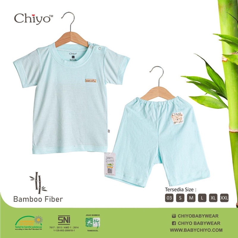 CHIYO  BABY STELAN BAMBOO PENDEK PENDEK XL -XXL