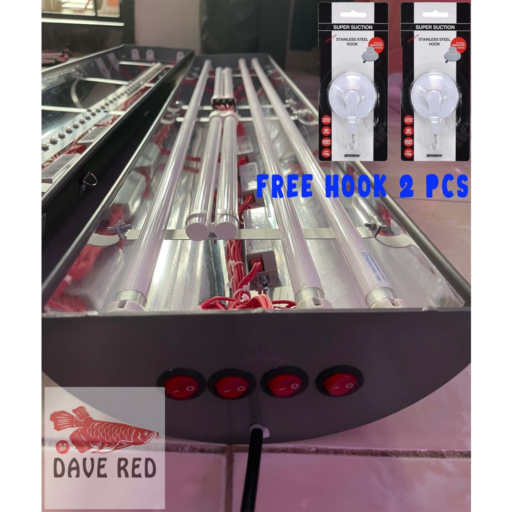 3 Aquazonic 2 PLL Philips Putih Lampu Taning Ikan Arwana Cahaya Matahari