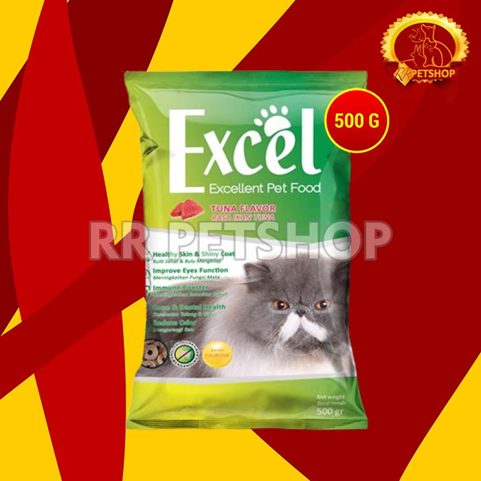 Makanan Kucing Excel 500 gram / Repack 500gr