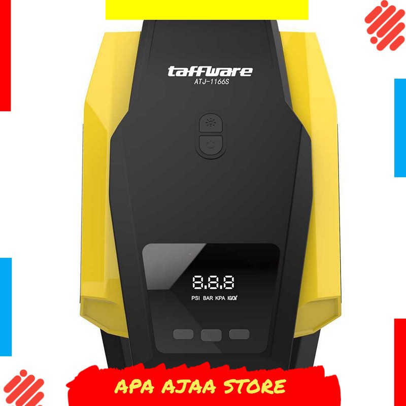 Bergaransi ! Taffware Inflator Pompa Mobil Elektrik Serba Guna 150PSI - ATJ-1166S