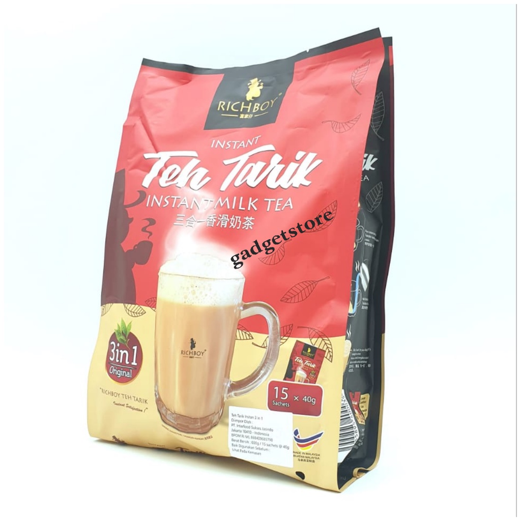 

Teh Tarik 3in1 Original Malaysia 600g isi 15 sachets