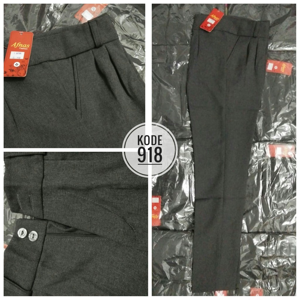 Celana Wanita M - XXXL Office Pants Celana Formal Celana Kantor Celana Bahan