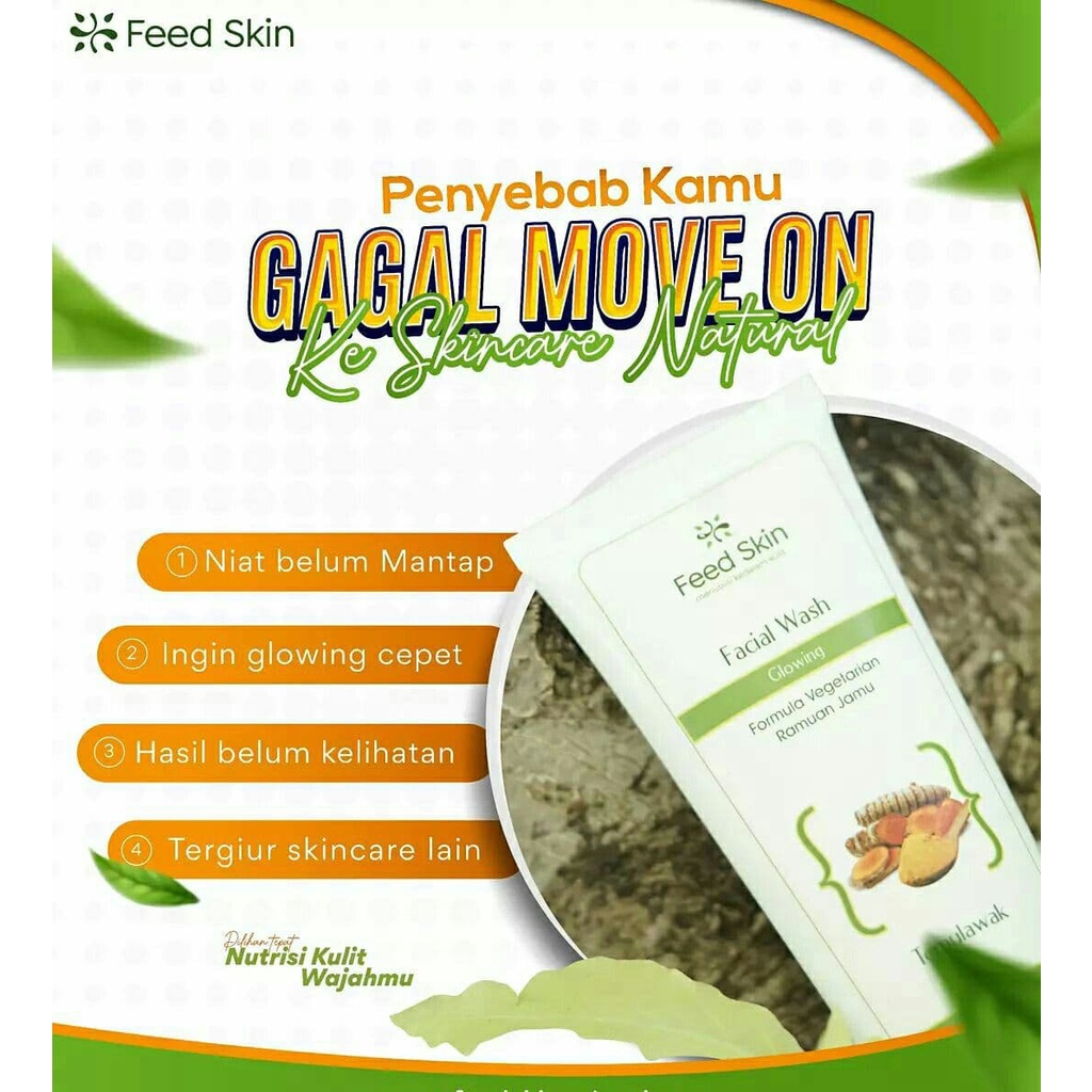 Feed Skin Sabun Wajah Jerawat herbal alami bpom