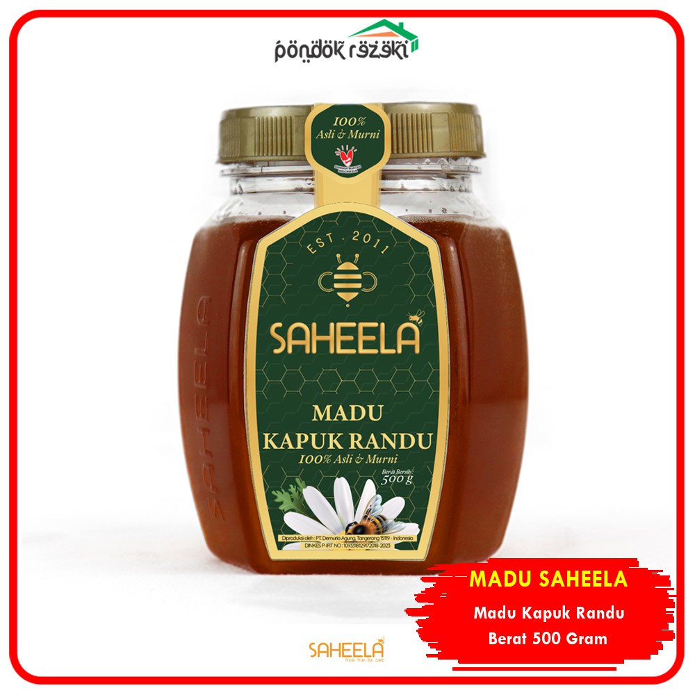 

Madu Randu Saheela 500gr ASLI 100 % Original Pure Honey | Madu Murni