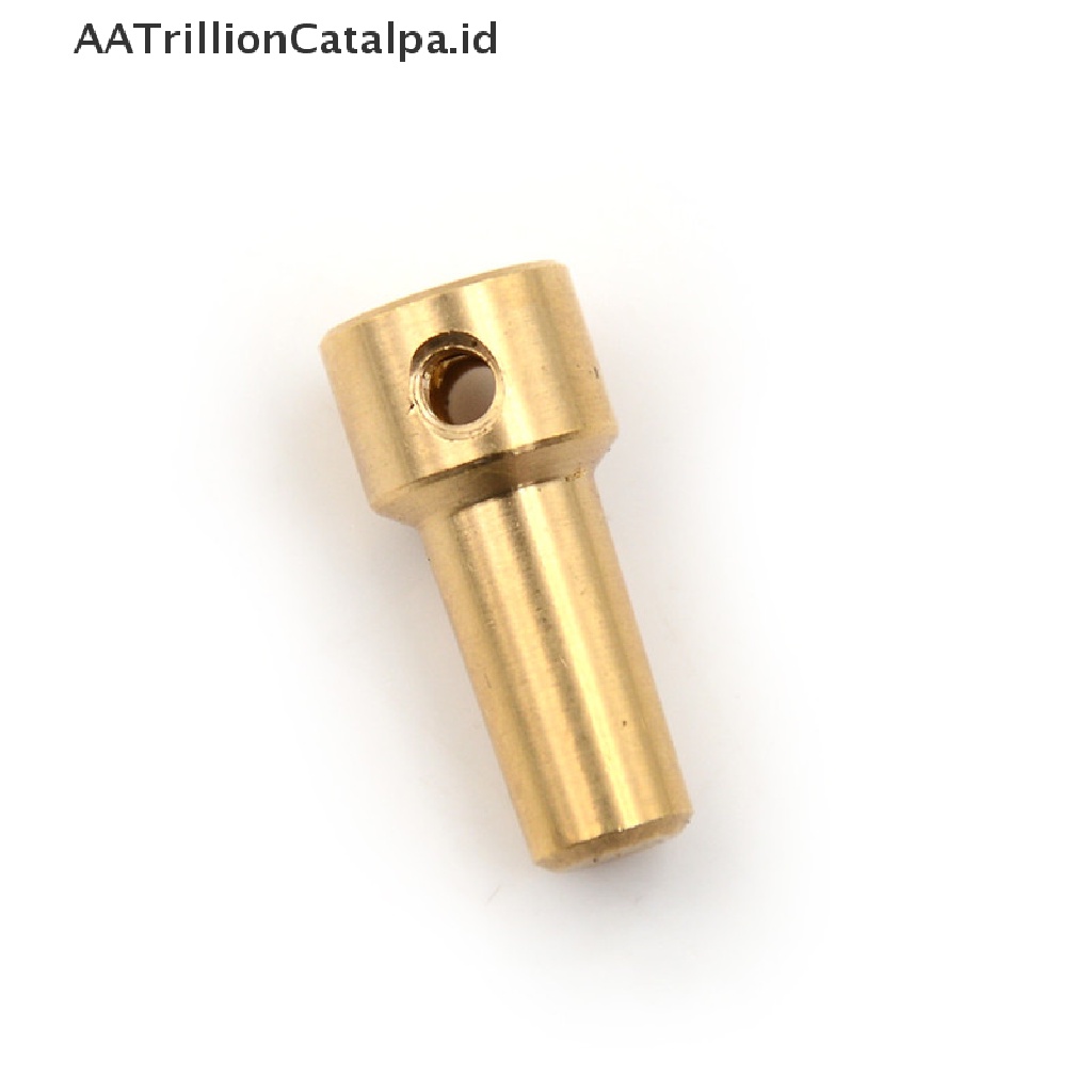 (AATrillionCatalpa) Jt0 Kopling Motor Shaft Bahan Kuningan Ukuran 2.3mm