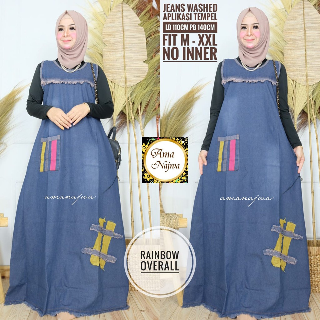 RAINBOW OVERALL BY AMA NAJWA