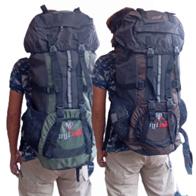 tas carrier 50L tas gunung hiking camping outdoor