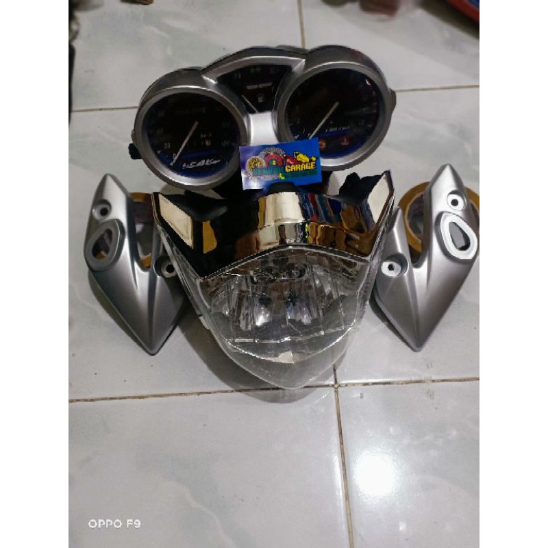 Spidometer Reflektor Depan Kuping Lampu Vixion Old Sepasang