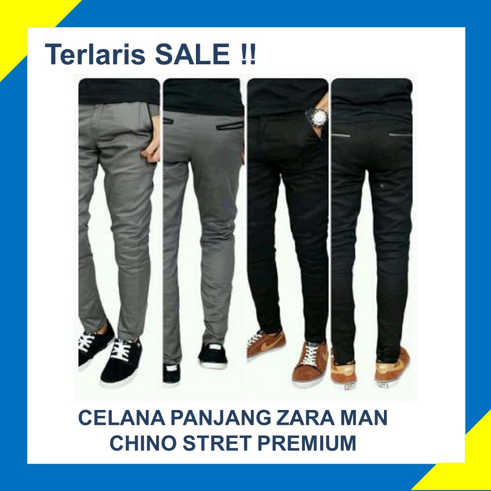  Celana  Panjang  Pria  Model Distro  Keren Gaul Long Dark 