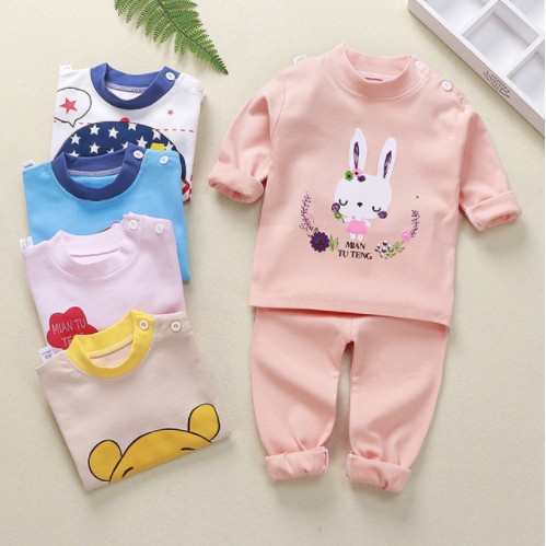 COD Piyama Anak setelan Baju Tidur Anak Laki dan Perempuan Import / Piyama Bayi PY12