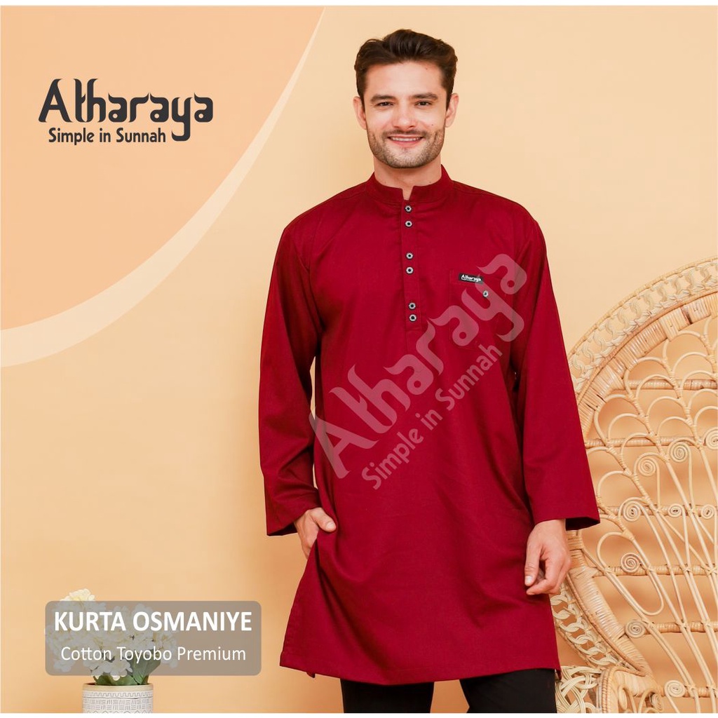 Baju Koko Kurta OSMANIYE Premium By Atharaya