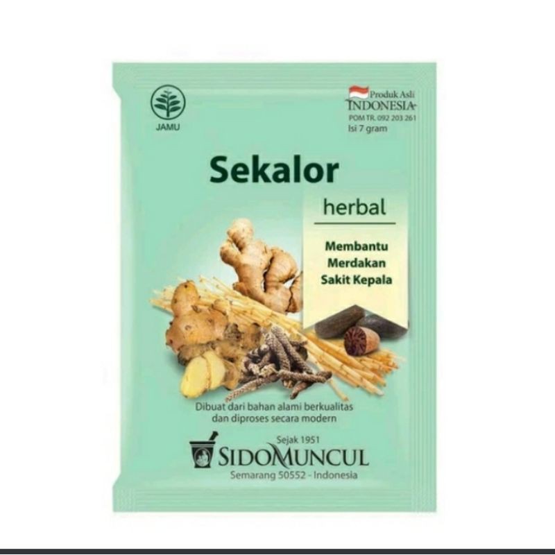 

jamu sekalor sidomuncul