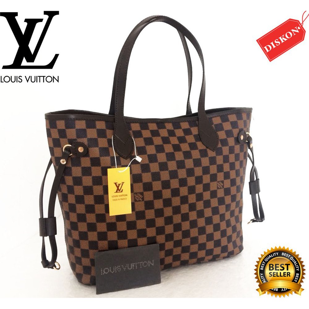tas lv neverfull damier termurah