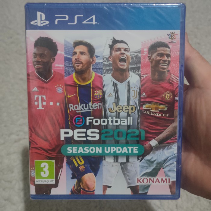 BD (KASET) PS4 - PES 2021 SEASON UPDATE SEGEL