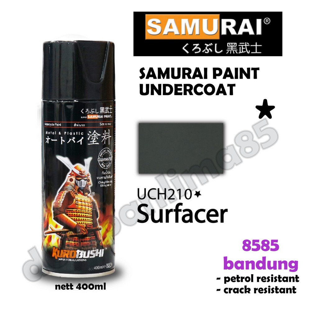 Samurai Paint UCH210 Surfacer Epoxy  Cat  Dasar  Cat  Semprot 