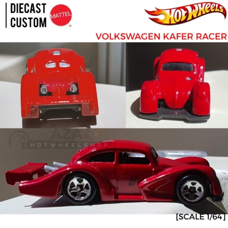 Hot Wheels Volkswagen Kafer Racer Custom Repaint Body Detailing Interior Finishing Gloss Decal HW Hot Wheels