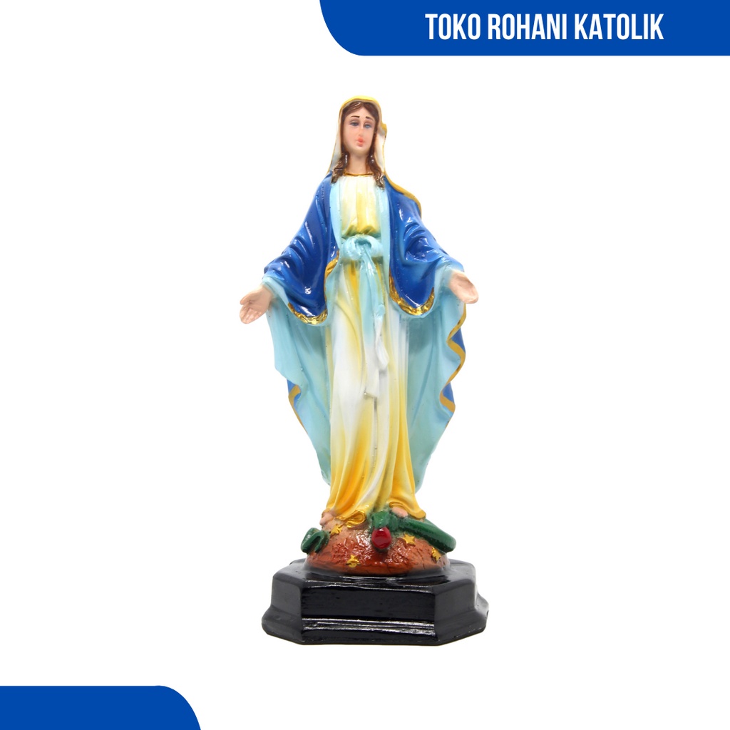 PATUNG MARIA 25 CM / PATUNG BUNDA MARIA / PATUNG ROHANI KATOLIK