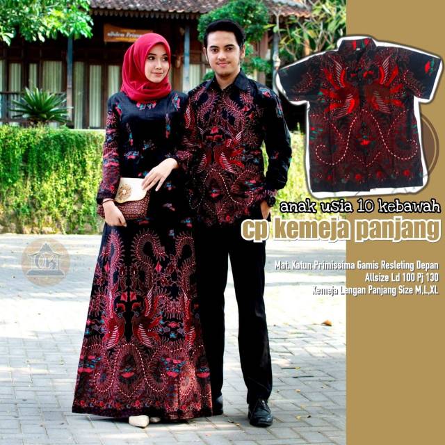 CP COUPLE GAMIS KEMEJA PANJANG