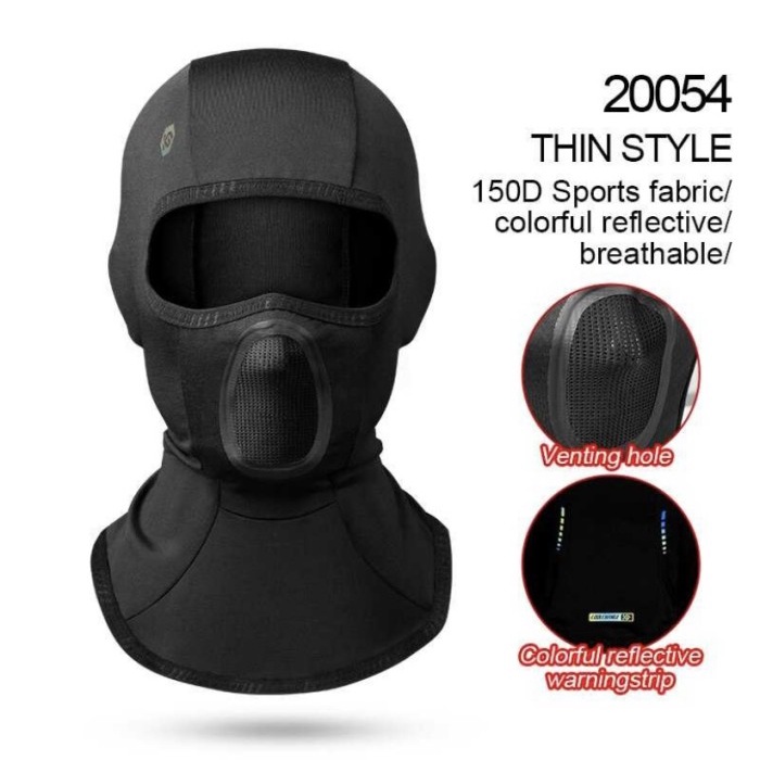 Masker Full Face Balaclava Warm Windproof Mask Coolchange 20054