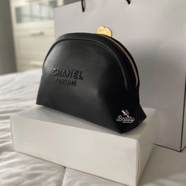 ORIGINAL C-HANEL POUCH BLACK VIP GIFT