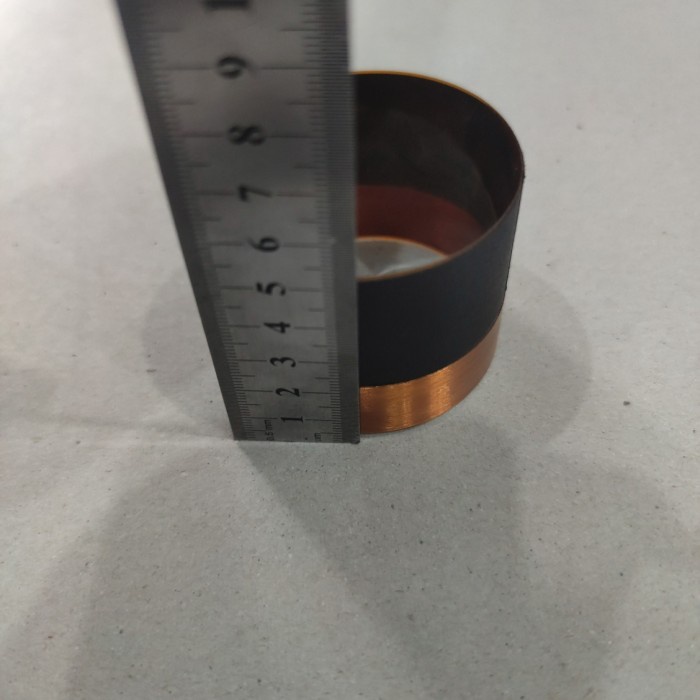 spool Spul speaker 60,5 mm tinggi 5cm hitam / spul 60,5 mm