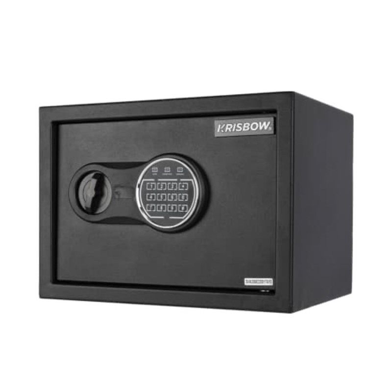 KRISBOW BRANKAS BESI HITAM 25SCE 1/3/ACE STELL SAFE BLK 25SCE/ACE KRISBOW SAFETY BOX/BRANKAS ELECTRONIC/ACE BRANKAS BESI