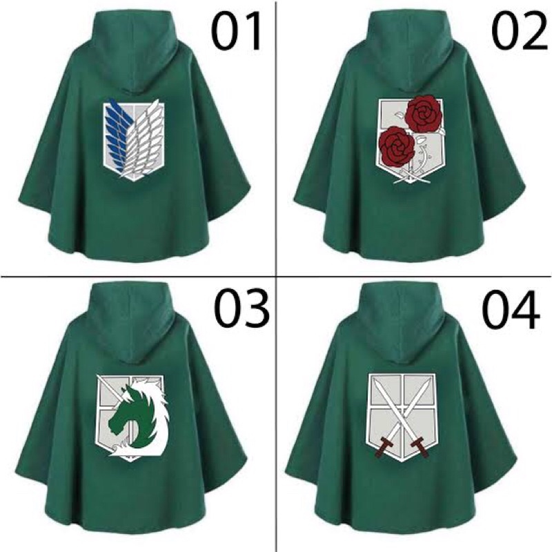 JUBAH AOT/ATTACK ON TITAN