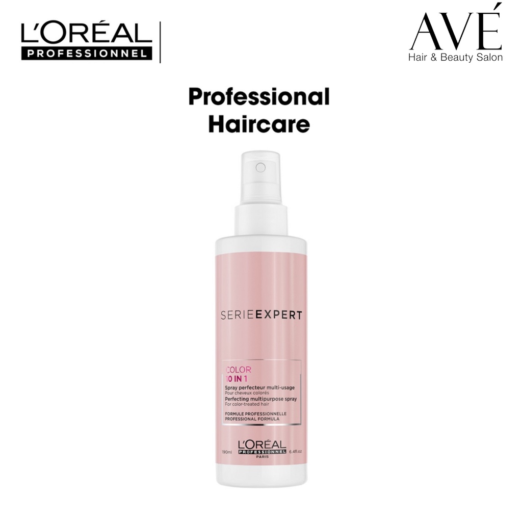 Loreal Spray 10 In 1 Size 190 Ml - Serum Rambut Diwarnai - Serum Rambut Colour - Vitamin Rambut - Se