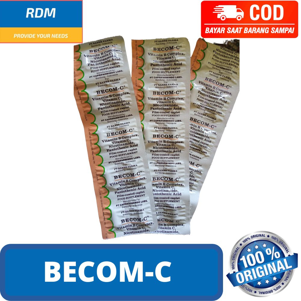 Becom C Multivitamin Vitamin B Complex, Vitamin C 10 tablet