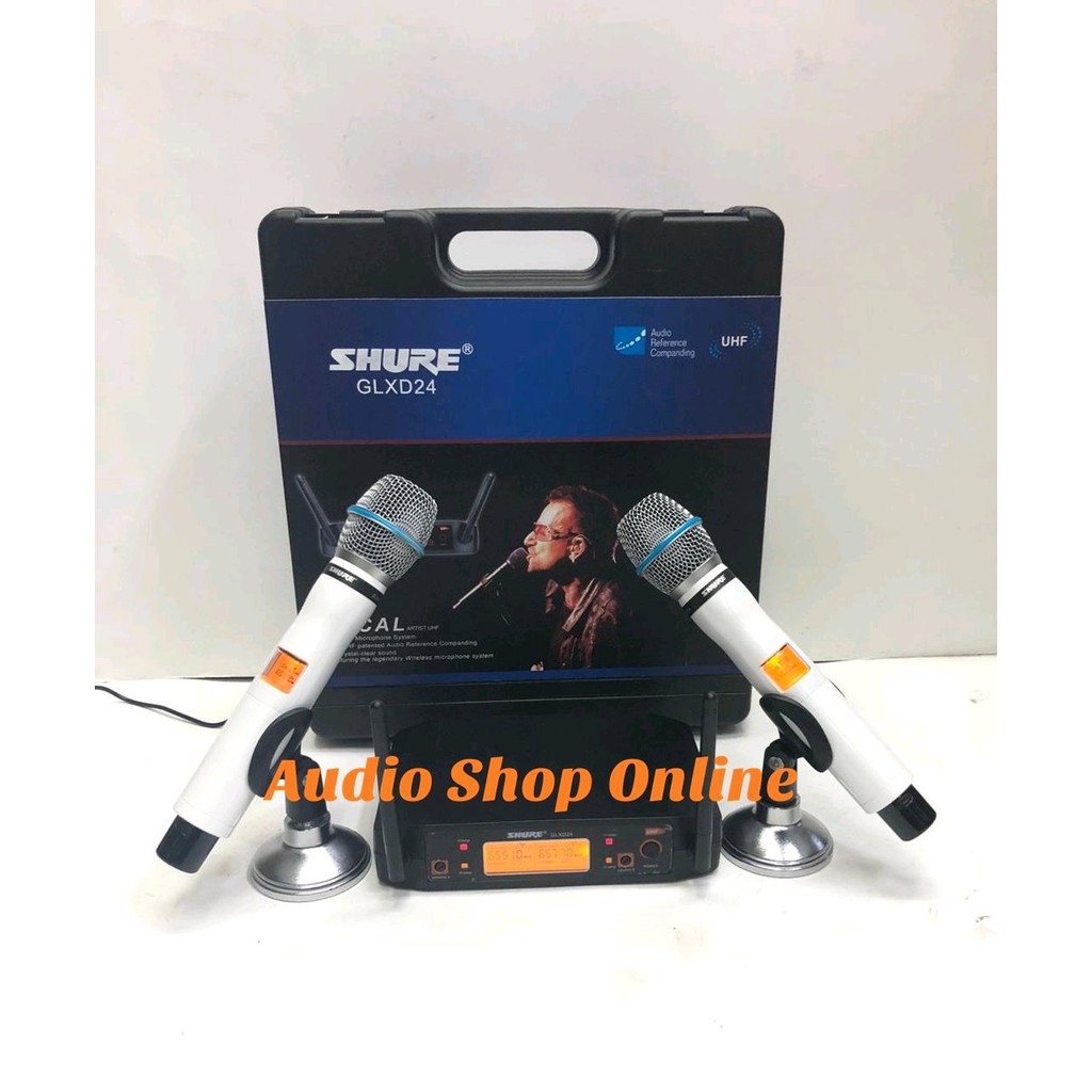 Jual  Mic wireless Shure GLXD 24