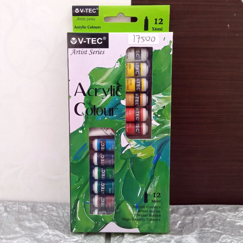 

Acrylic Colour/Cat Akrilik V-Tec (Isi 12 Warna)