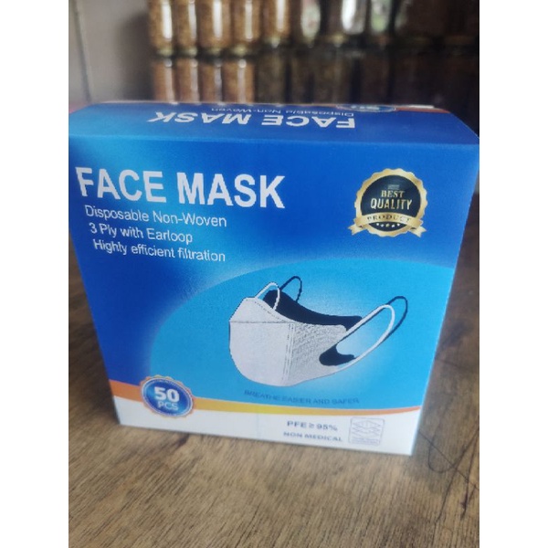 masker duckbill 50 pcs