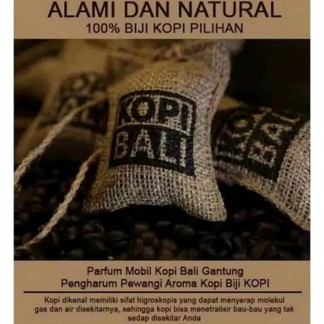 Parfum kopi bali parfum gantung mobil