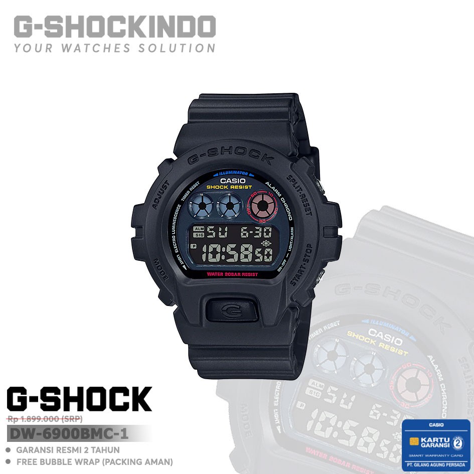 Casio G-Shock DW-6900BMC-1 / DW-6900BMC-1DR Original