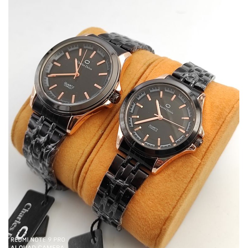 JAM TANGAN PASANGAN COWOK CEWEK ELEGANT ORIGINAL WATER RESIST