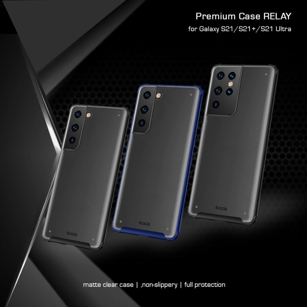 Casing Samsung Galaxy S21 S21+ Plus Cover S21 Ultra Relay Case Hardcase - Produk Original