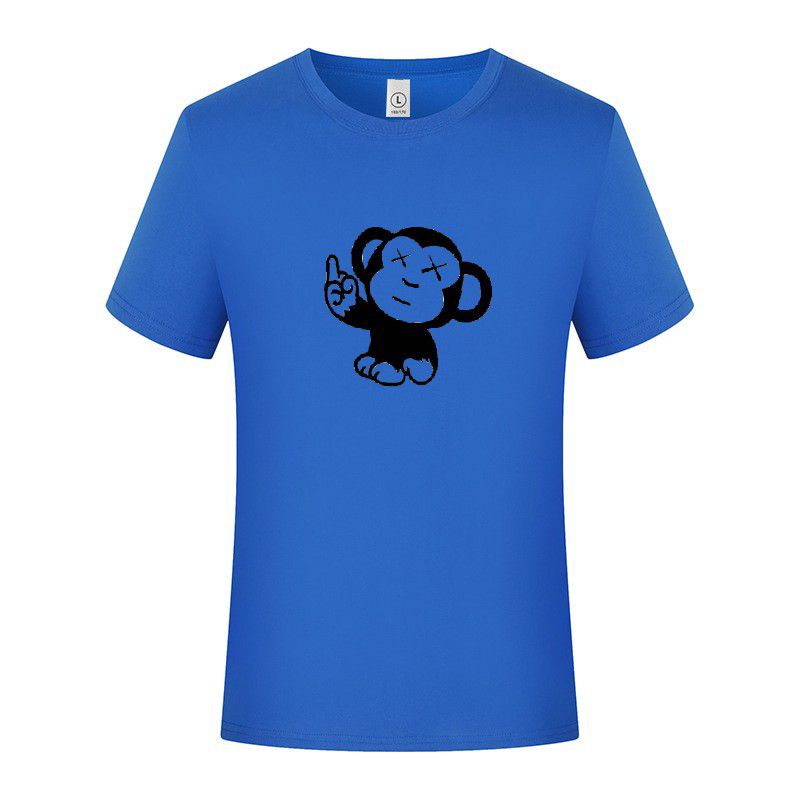 Hokyshop92 Kaos Pria Motif Monkey Lengan Pendek Fashion Lelaki Baju Cowok Distro Tshirt Katun Combed Cod