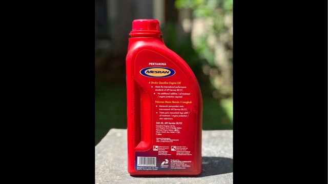 OLI PERTAMINA MESRAN SAE 40 - 1 liter