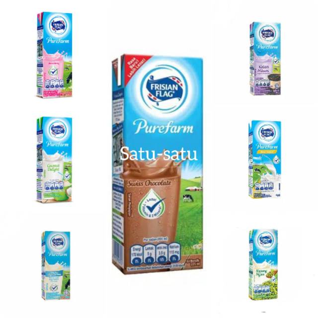 

Frisian Flag Purefarm Susu UHT 225ml All variant