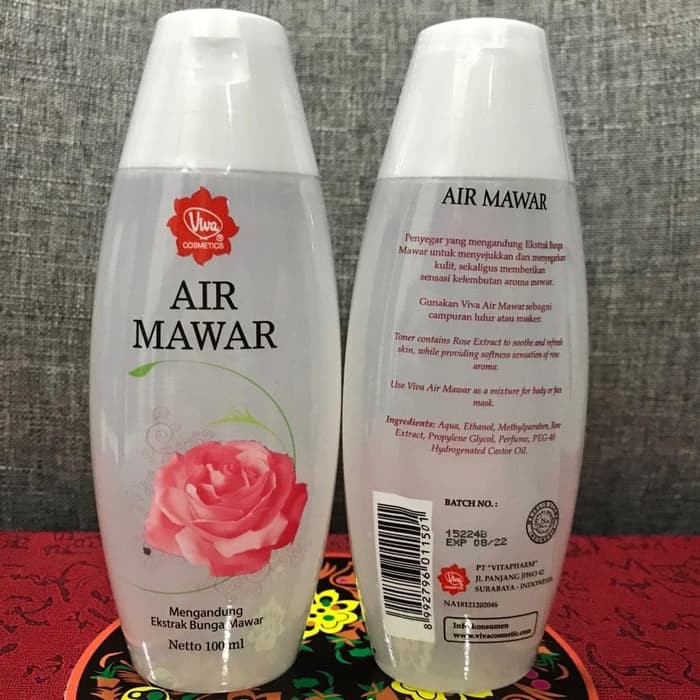 SEEKM / VIVA AIR MAWAR 100ML ORIGINAL BPOM - ROSE WATER 100ML